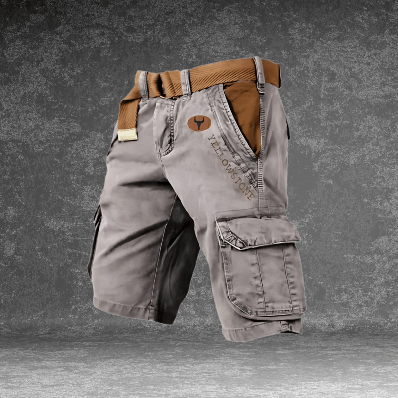 WanderSchmiede Fracht – Robust Men's Cargo Shorts for Outdoors & Everyday Use 0