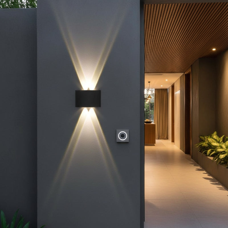 Waterproof LED outdoor wall light - Elegant & energy-efficient outdoor lighting made of aluminium 3