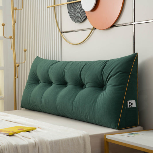 LUXOVEX – Luxury Chic Wedge Pillow for Elegant Everyday Comfort