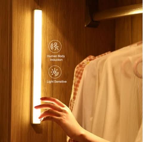 Wireless LED Light with Motion Sensor, Flexible Length Options, USB & AAA Powered 1