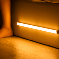 Wireless LED Light with Motion Sensor, Flexible Length Options, USB & AAA Powered 4