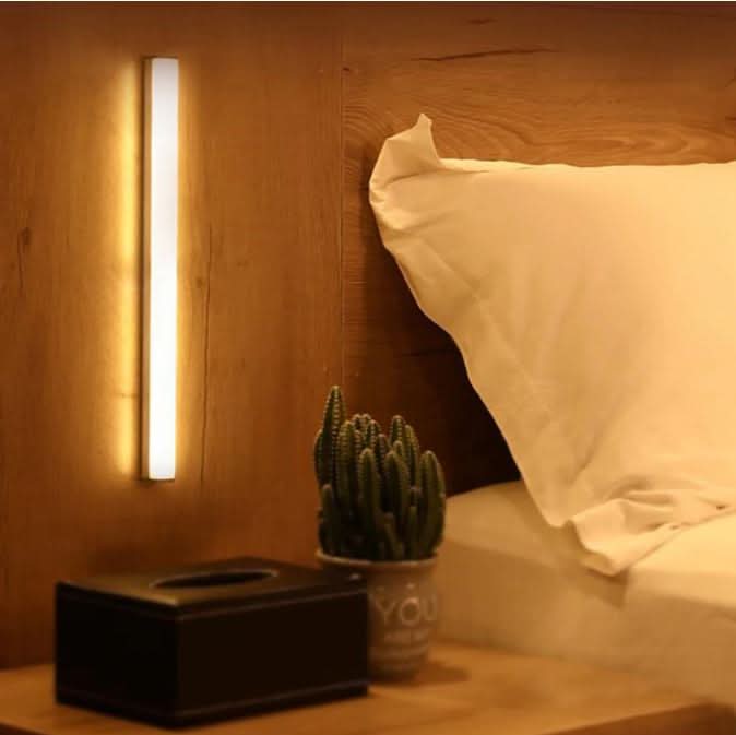 Wireless LED Light with Motion Sensor, Flexible Length Options, USB & AAA Powered 5