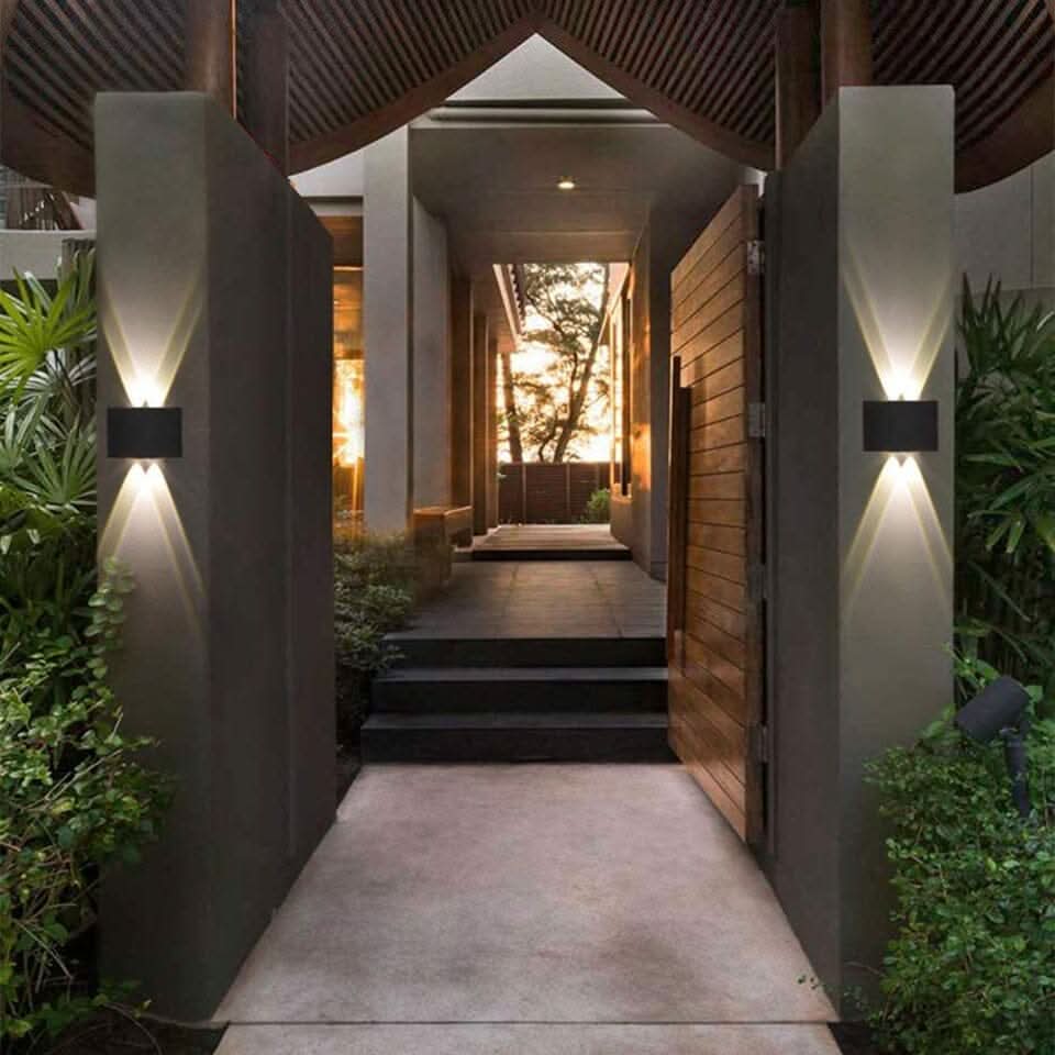 YARDGLOW Outdoor Wall Light - Weatherproof LED Exterior Wall Sconce for Stylish Illumination 3