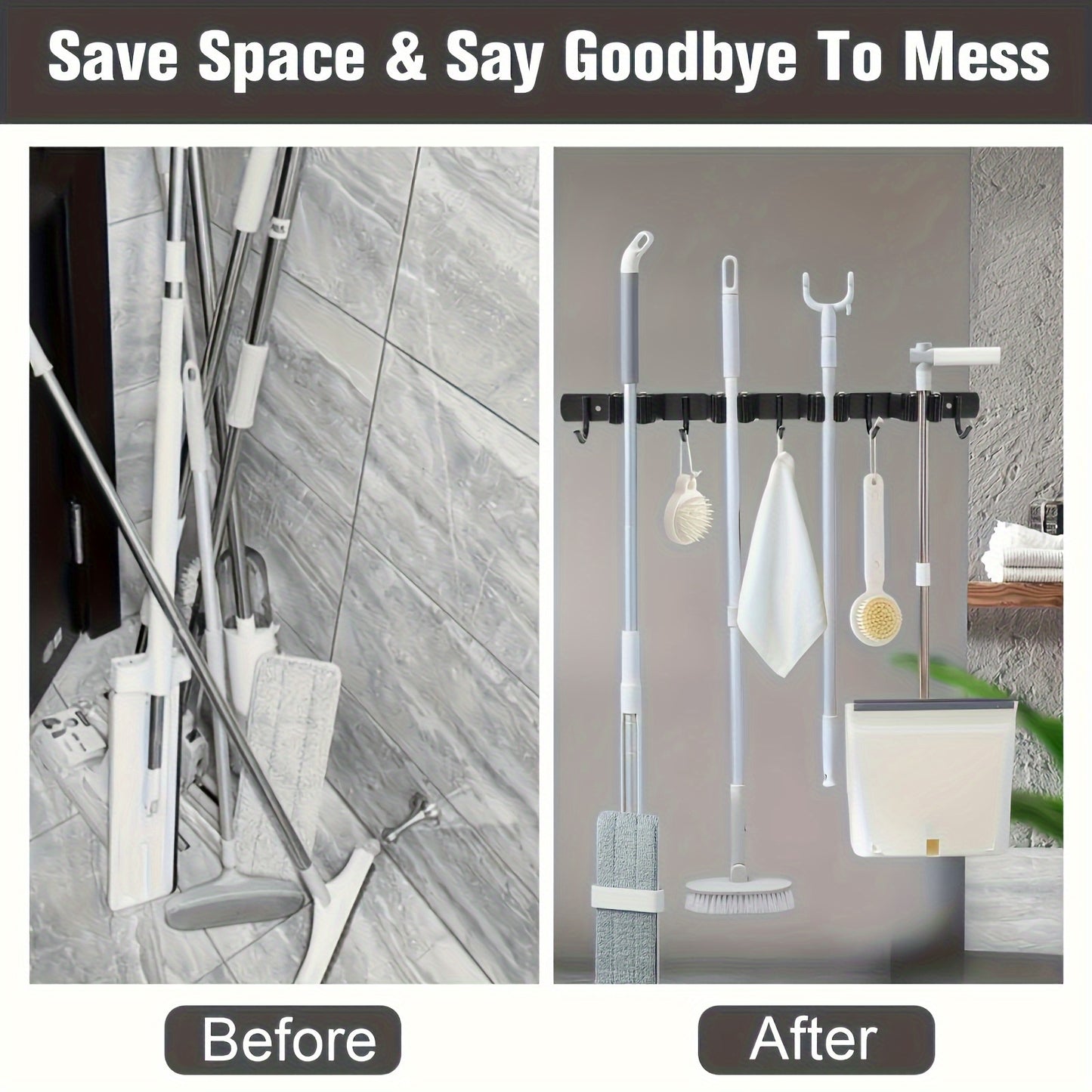 UTILITYPRO - Space-Saving Rust-Resistant Wall Organizer Shelf for Garage & Outdoor Use