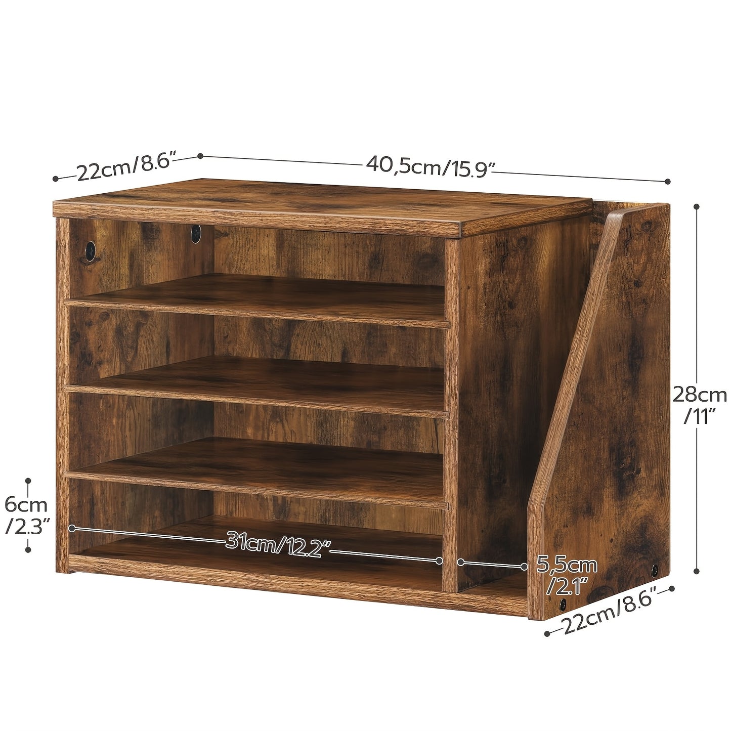 NATURLOFT - Boho-Style Woven Storage Basket Foldable Plant Container