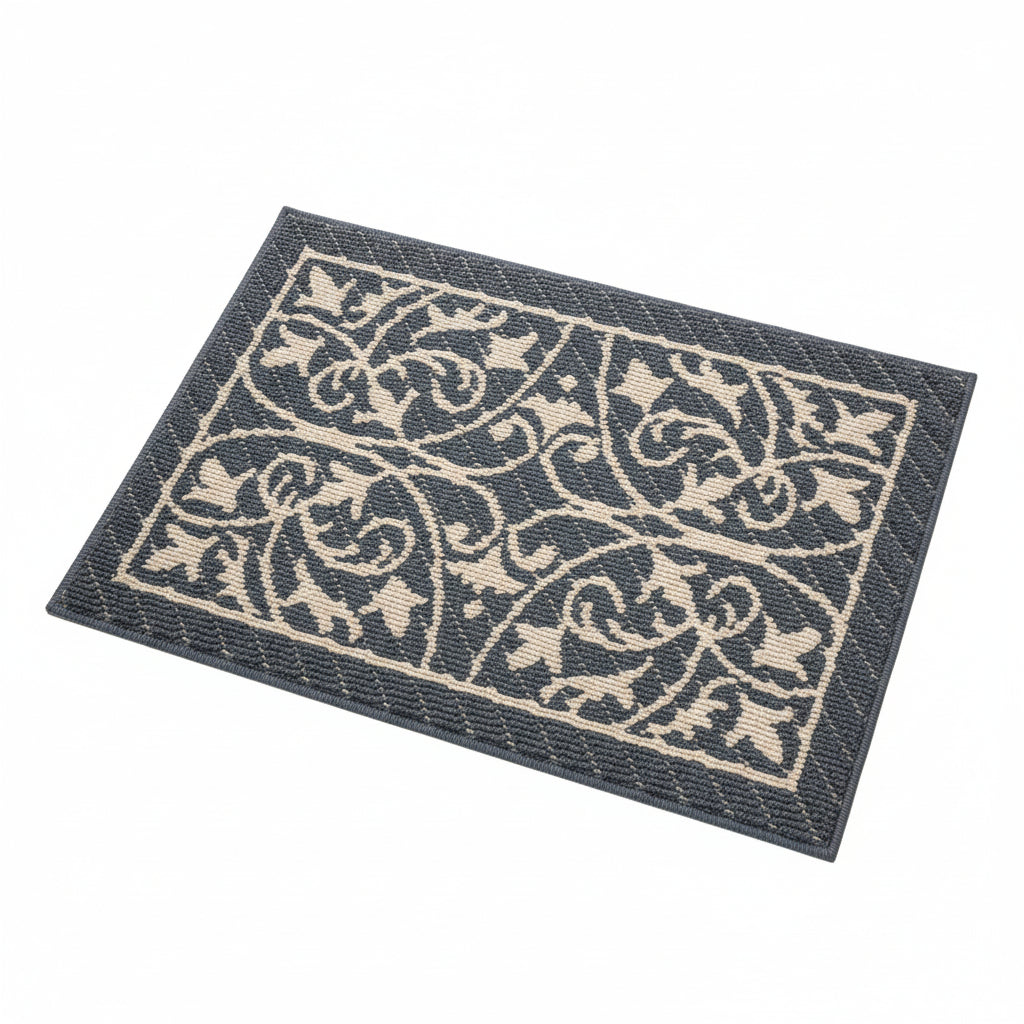 PUREHOME - Low Profile Indoor Mat Entryway Rug Non-Slip 1pc