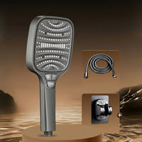 ZENOVA - High-Pressure Square Rain Shower System with 8 Spray Modes