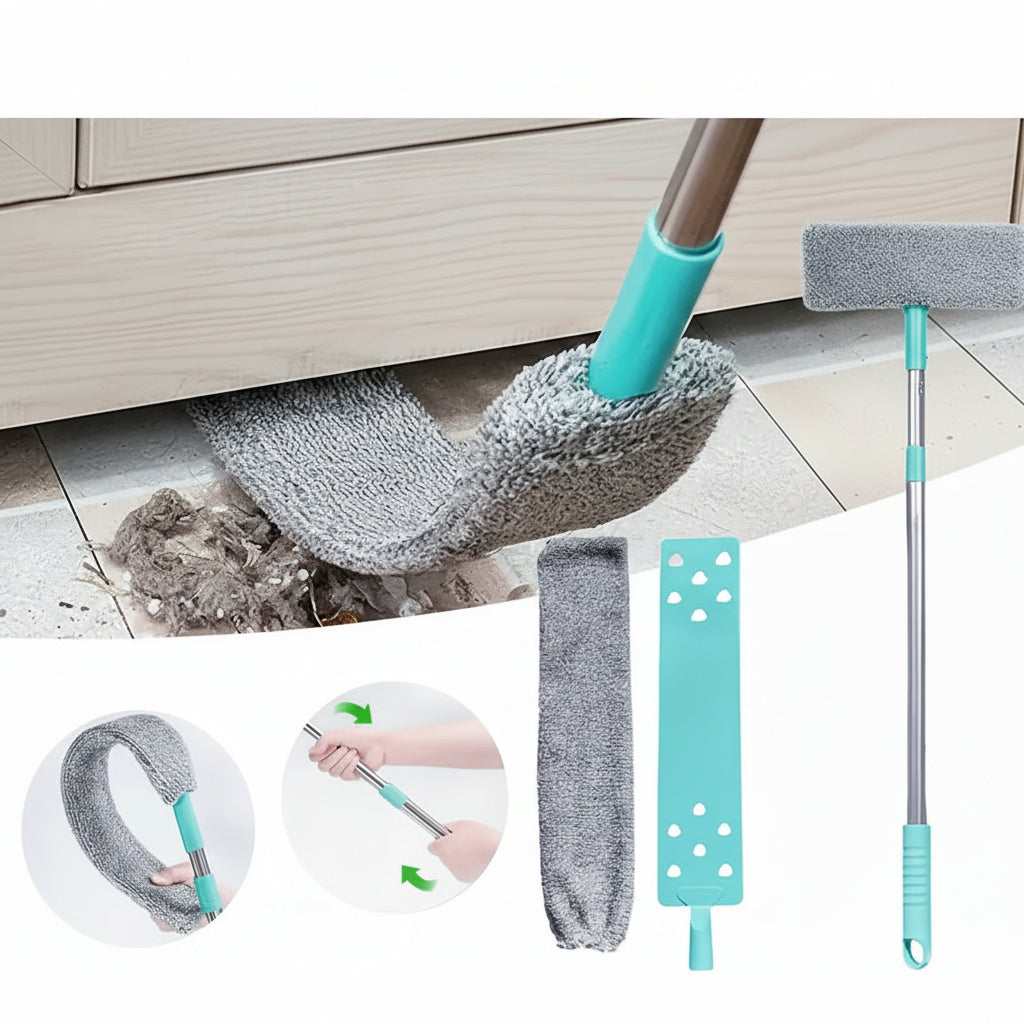 FRESHSPACE - Collapsible Bed Bottom Duster for Hard-to-Reach Areas