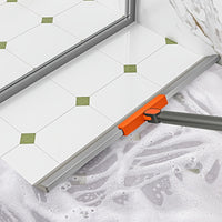 AQUAMOP - Water & Dust Scraper Broom for Bathroom, Glass, and Floors