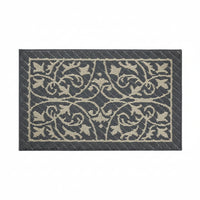 PUREHOME - Low Profile Indoor Mat Entryway Rug Non-Slip 1pc