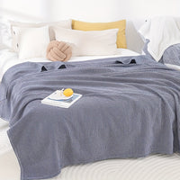 COOLPLAID – Cotton Checkered Multifunction Blanket