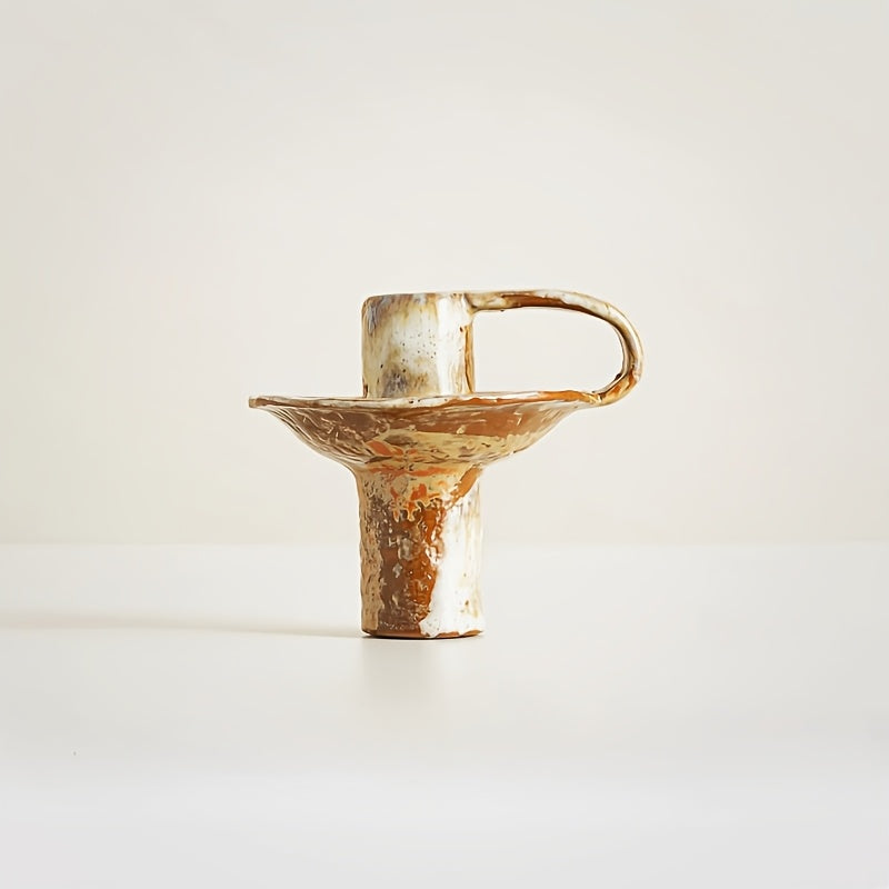 CERAMIKA RETRO – Handcrafted Ceramic Candlestick