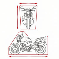 MOTORVAULT - Premium Outdoor/Indoor Scooter & Bicycle Cover, Lockable Design