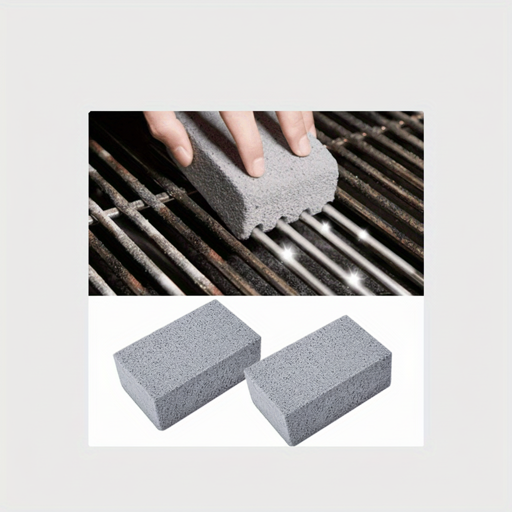FLAMECLEAN - Non-Scratch Barbecue Cleaning Brick Easy Shred Pumice Stone