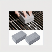 FLAMECLEAN - Non-Scratch Barbecue Cleaning Brick Easy Shred Pumice Stone