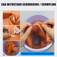 SOFTSEAL – Flexible Transparent Adhesive for Clothing & Sofa Repairs
