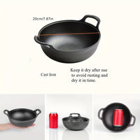 MINIFORGE – Compact Cast Iron Skillet for Even Heat & Outdoor Cooking