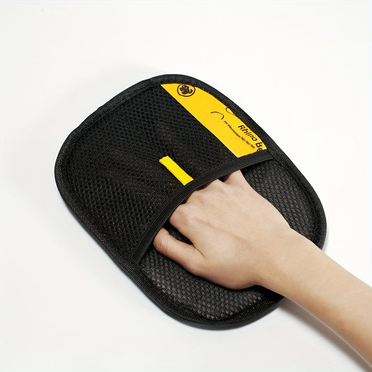 FURGLIDE - Large Pet Grooming Gloves for Hair & Lint Removal