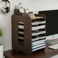 STACKWISE - Multi-Tier File Frame & Book End Desk Organizer