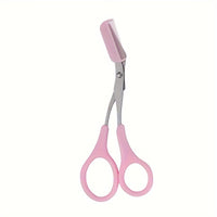SHARPMATE - Stainless Steel Eyebrow Scissors with Mini Comb Trimmer