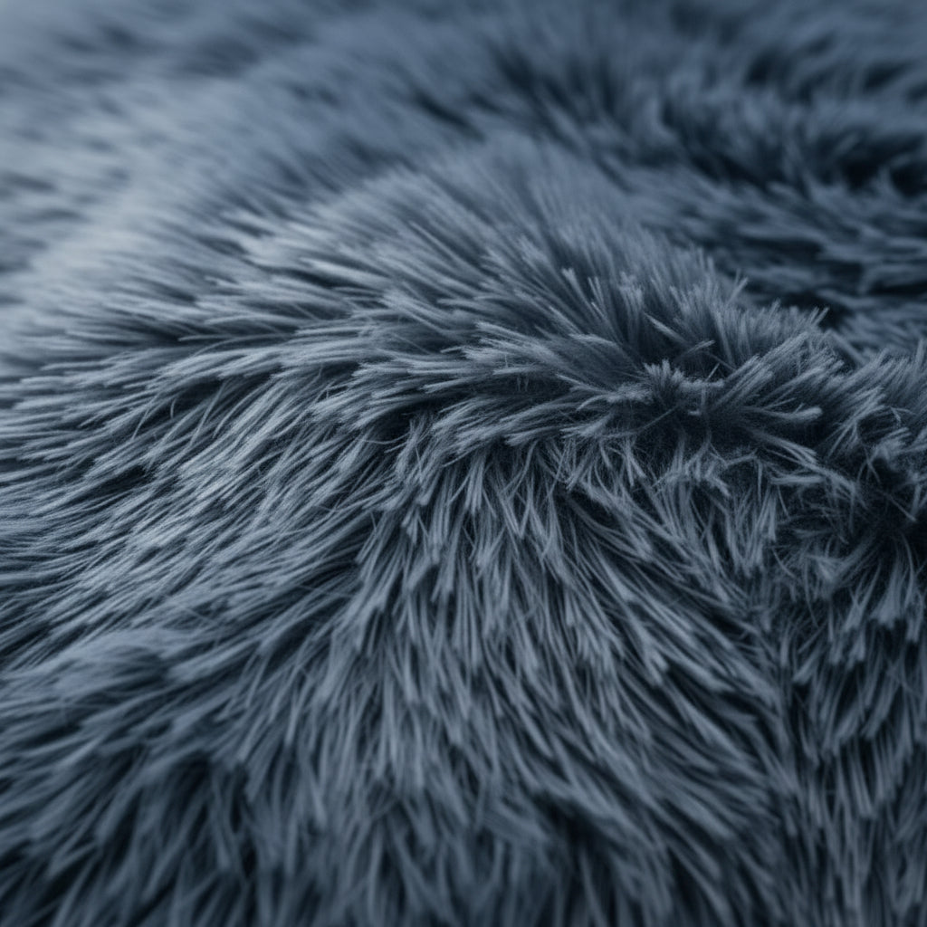 HUGAFUR - Soft Faux Fur Donut Pet Bed for Small to Large Dogs & Cats