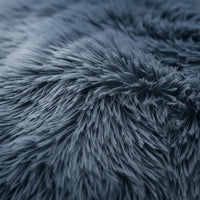 HUGAFUR - Soft Faux Fur Donut Pet Bed for Small to Large Dogs & Cats