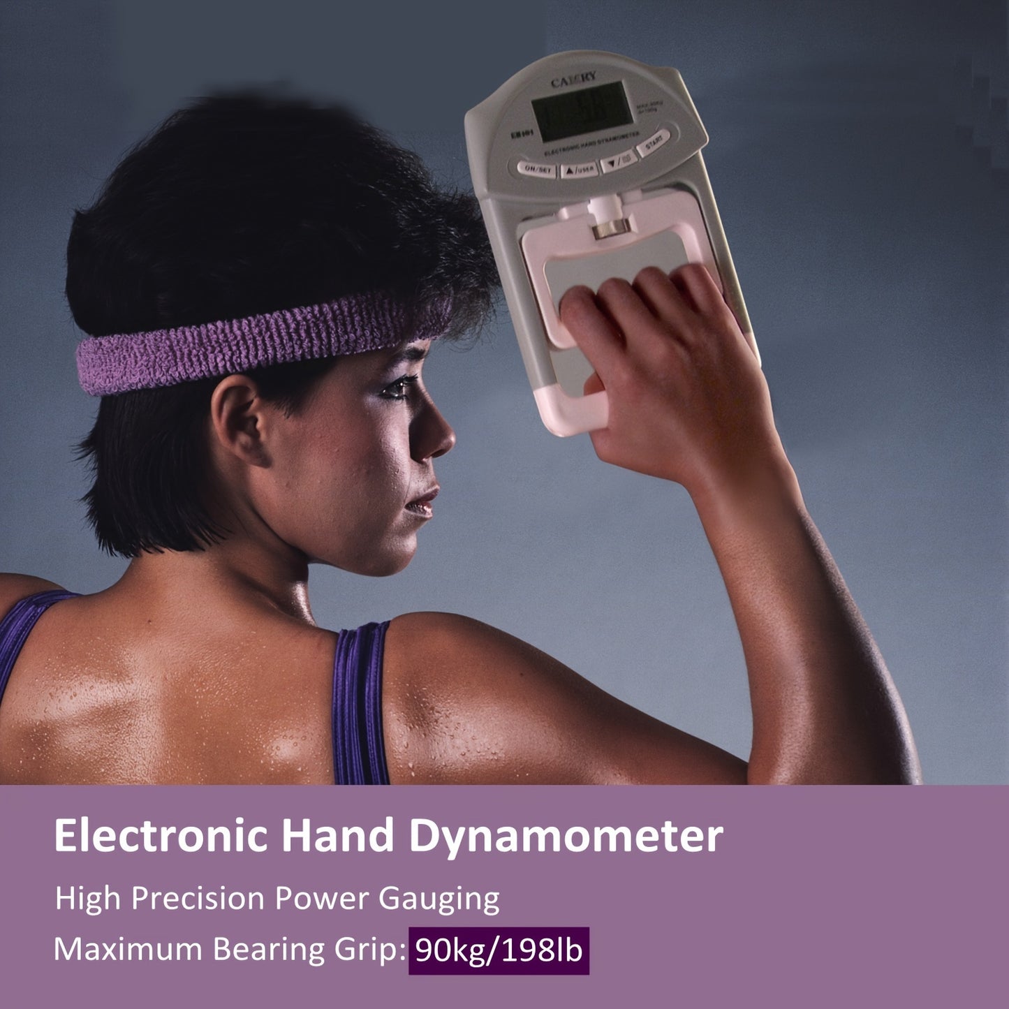 GRIPMETER PRO – Digital Grip Strength Tester with Automatic Capture