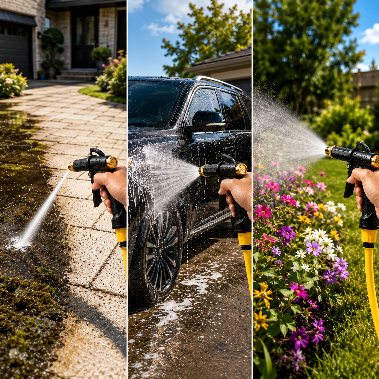 AQUAFORCE – Hochdruck-Garten- und Autowasch-Wasserstrahler