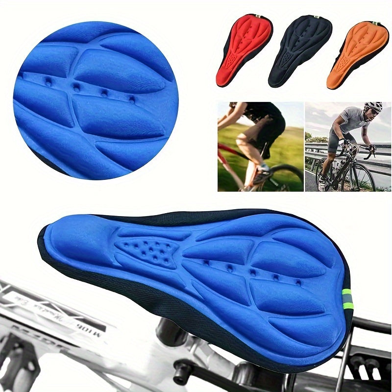 PEDALSOFT - Shock-Absorbing Breathable Bike Seat Cover for Men & Women