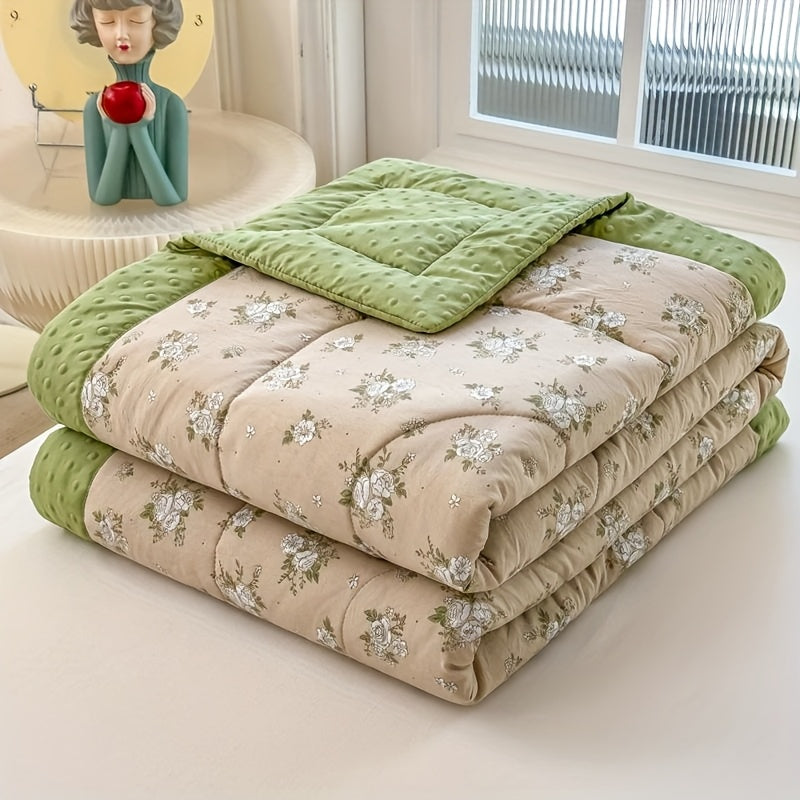 BLOOMCOOL – Lightweight Floral Summer Quilt for Breathable Sleep Comfort