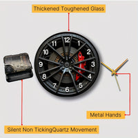 AUTODIAL – Modern Car-Themed 2D Wall Clock for Enthusiasts