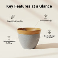 ROOTVAULT POT – Reinforced Planter for Strong Plant Growth