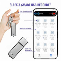 ECHONOVA – Flash Drive Audio Recorder with Smart Voice Detection