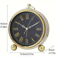 VINTAGETICK – European Retro Metal Alarm Clock