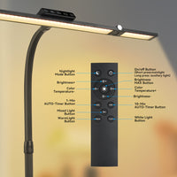 VIVILITE - Ultra Bright 18W Goose Neck Work Lamp with Wide Range Lighting