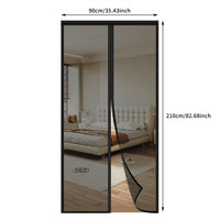 MAGNAMESH – Magnetic Mosquito Screen Curtain for Hands-Free Door Protection