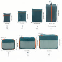 JOURNEASY - Portable 7pcs Suitcase Organizing Bag Set for Travel