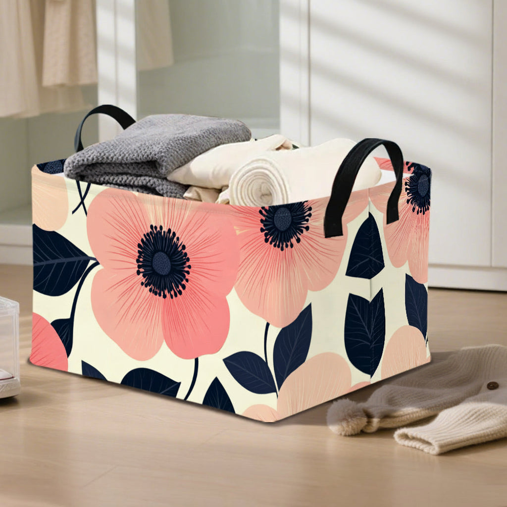 FLORABIN – Large Floral Storage Basket for Modern Organization