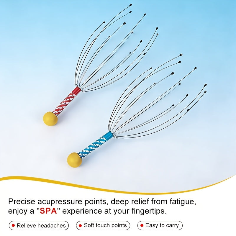 OCTOMASS – Octopus-Shaped Scalp Massager for Relaxation & Stress Relief