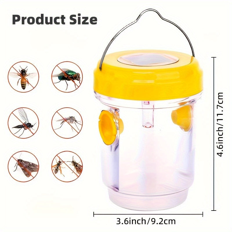 HORNETGUARD – Solar-Powered Outdoor Wasp Trap Set
