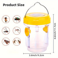 HORNETGUARD – Solar-Powered Outdoor Wasp Trap Set