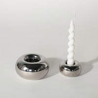 AURAGLEAM DISK – Modern Ceramic Tea Light Holder