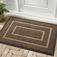 Easy Rubber Doormat for Home Entry, Durable And Slip-Resistant, Perfect for Christmas Decoration