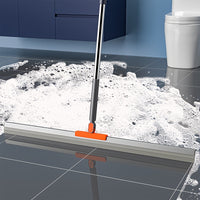 AQUAMOP - Water & Dust Scraper Broom for Bathroom, Glass, and Floors