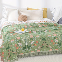 CLOUDCOVER – Lightweight Reversible Cotton Chiffon Bedspread for All-Season Comfort
