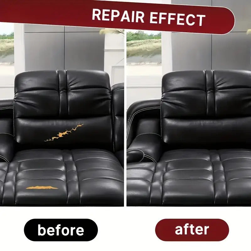 COVERHIDE – Self Sticking Leather Patch for Seat & Belt Repairs