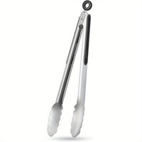 LOCKTONG – Stainless Steel Kitchen Tongs with Silicone Grip & Locking Feature