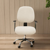 OFFICEGUARD – Elastic Split Cover Set Chair/Back for Clean
