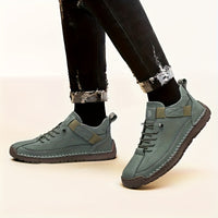CRAFTOVEX – Hand Stitched High Top Boots for Everyday Comfort