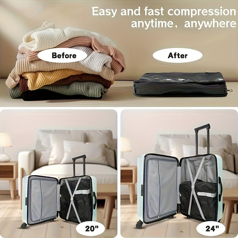 COMPRESSPACK – Reusable Vacuum Travel Bags for Space-Saving Packing